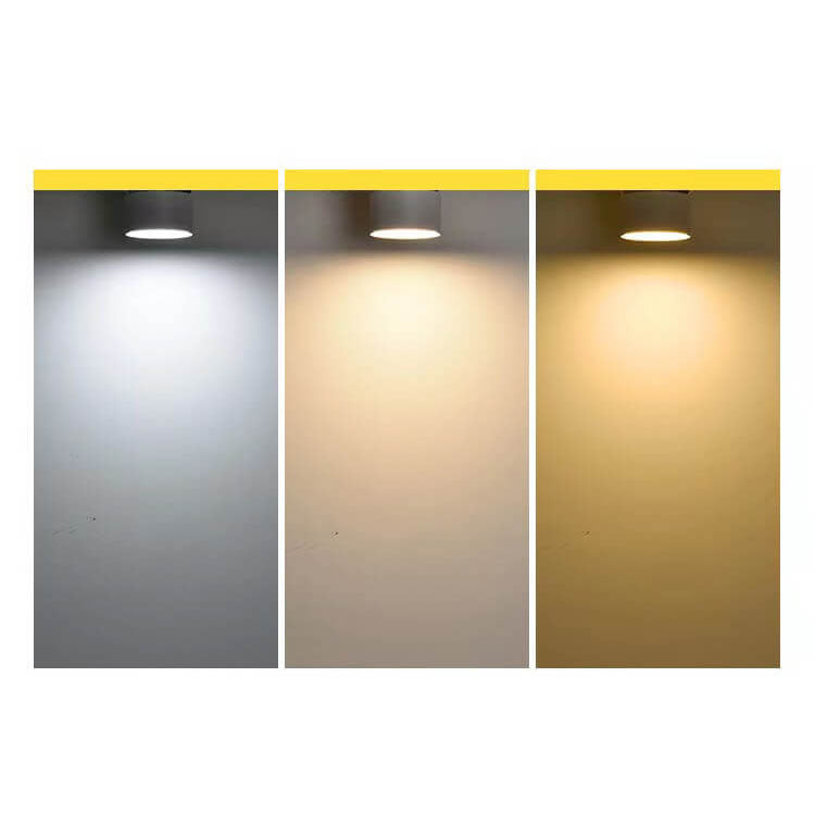 Modern Minimalist Round Aluminium Rotatable Folding LED Wall Sconce Lamp For Living Room & Bedroom
