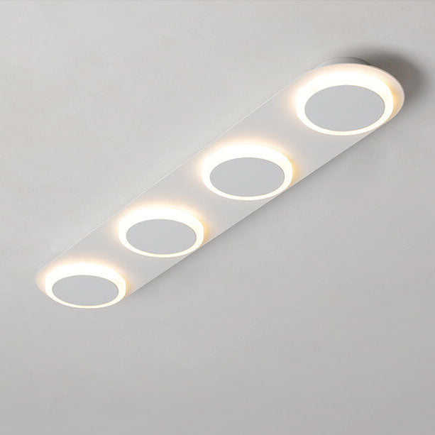 Minimalist Long Bar 3/4/5 Light LED Flush Mount Ceiling Light