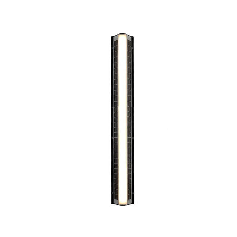 Modern Solar Waterproof Acrylic Long Strip LED Outdoor Wall Sconce Lamp