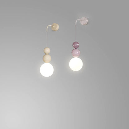 Modern Minimalist Personality Iron Gourd 1-Light Wall Sconce Lamp For Bedroom