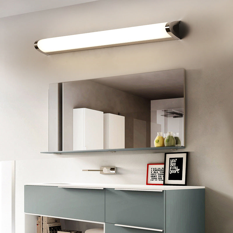 Modern Minimalist V-shaped Column Aluminum Vanity Light LED Mirror Front Wall Sconce Lamp For Bathroom