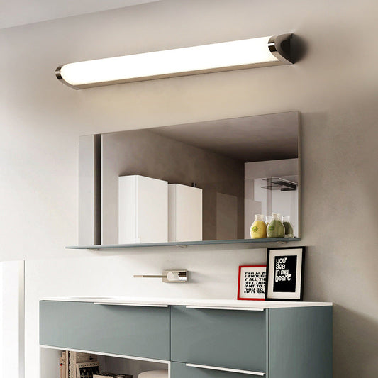 Modern Minimalist V-shaped Column Aluminum Vanity Light LED Mirror Front Wall Sconce Lamp For Bathroom