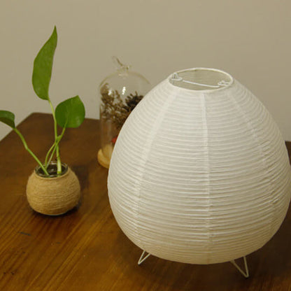 Nordic Minimalist Xuan Paper Lantern 1-Light Table Lamp