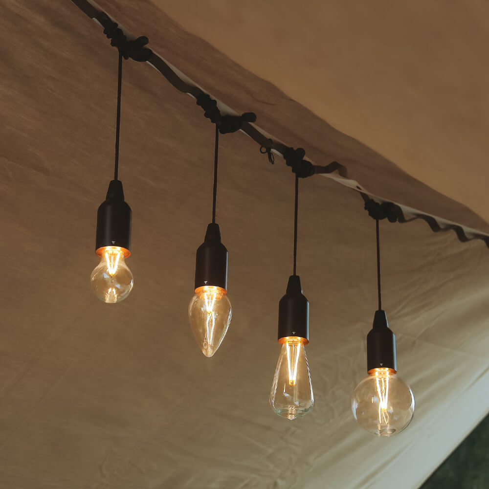Contemporary Industrial Portable Waterproof PC ABS Round Cone Battery USB 1-Light Camping Outdoor Light