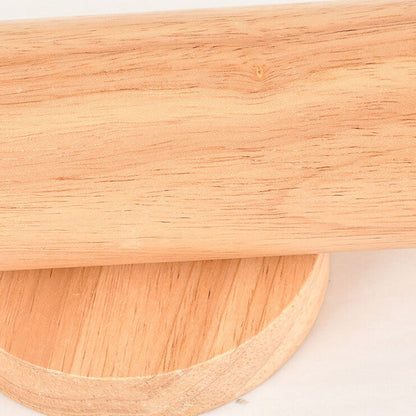 Modern Simple Warm Solid Wood Strip Double Head LED Wall Sconce Lamp