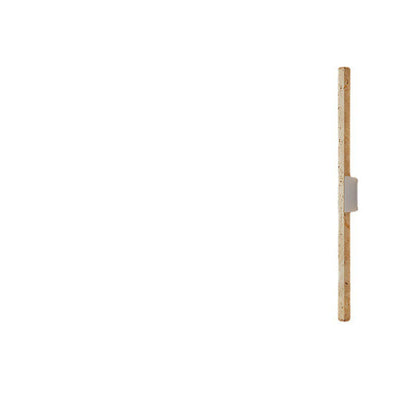 Japanese Wabi-Sabi Yellow Travertine Long Strip LED Wall Sconce Lamp