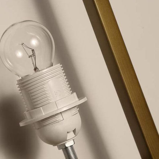 Modern Classical Minimalist Iron Cloth 1-Light Wall Sconce Lamp