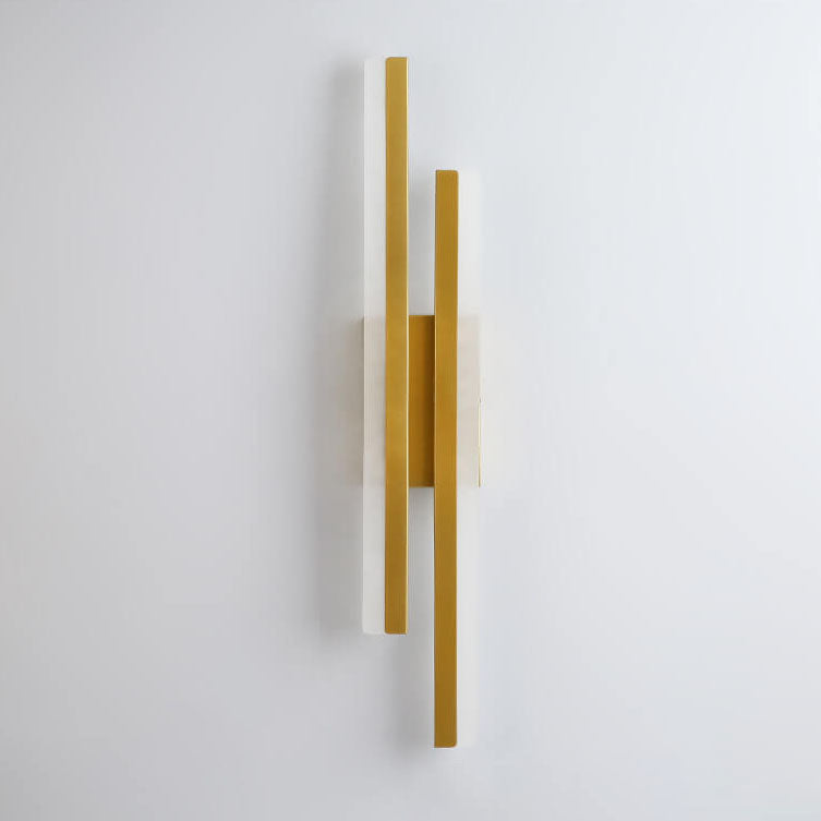 Modern Minimalist Lines Iron Acrylic LED Wall Sconce Lamp