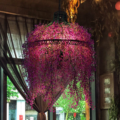 Creative Plant Vine Decorative 3-Light Chandelier