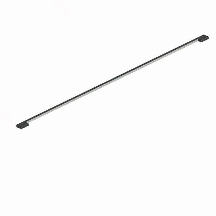 Modern Simplicity Long Strip Iron Silicone LED Wall Sconce Lamp for Living Room
