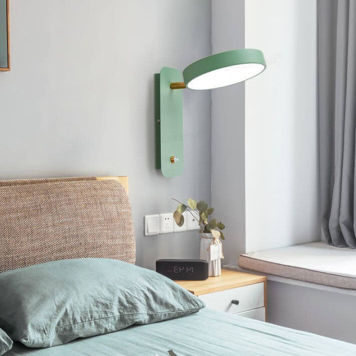 Nordic Macaron LED Rotatable Wall Sconce Lamps