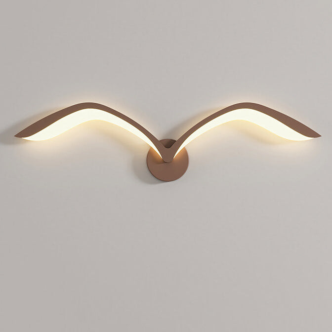 Nordic Minimalist Seagull Acrylic LED Wall Sconce Lamp