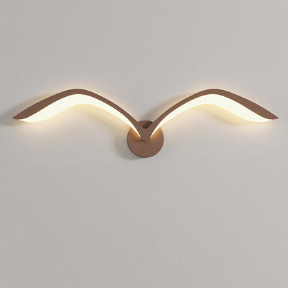 Nordic Minimalist Seagull Acrylic LED Wall Sconce Lamp