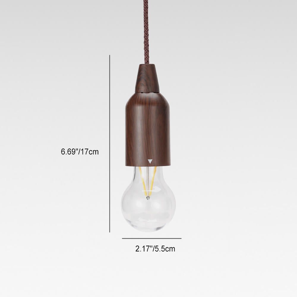 Contemporary Industrial Portable Waterproof PC ABS Round Cone Battery USB 1-Light Camping Outdoor Light