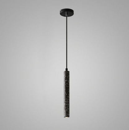 Retro Multicolor Cement Long Strip LED Pendant Light