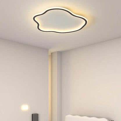 Modern Creative Cloud 1-Light LED Flush Mount Ceiling Light