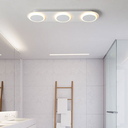 Minimalist Long Bar 3/4/5 Light  LED Flush Mount Ceiling Light