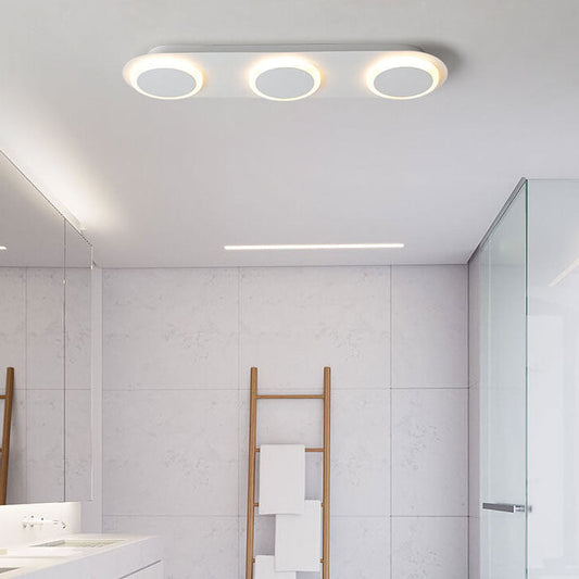 Minimalist Long Bar 3/4/5 Light  LED Flush Mount Ceiling Light
