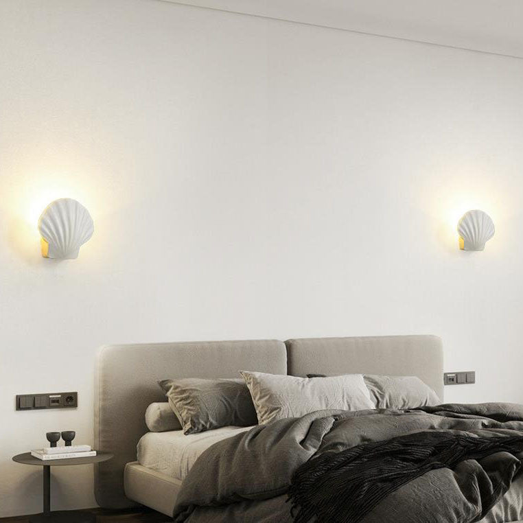 Contemporary Creative Shell Design Aluminum LED Waterproof Wall Sconce Lamp