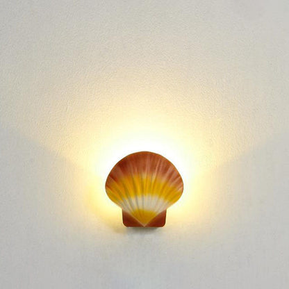 Contemporary Creative Shell Design Aluminum LED Waterproof Wall Sconce Lamp