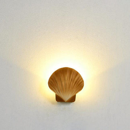 Contemporary Creative Shell Design Aluminum LED Waterproof Wall Sconce Lamp