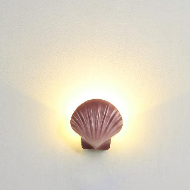 Contemporary Creative Shell Design Aluminum LED Waterproof Wall Sconce Lamp