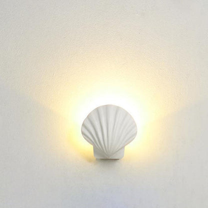 Contemporary Creative Shell Design Aluminum LED Waterproof Wall Sconce Lamp