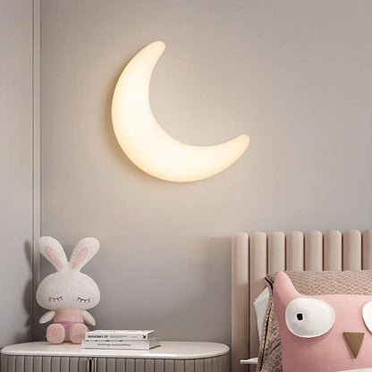 Modern Creative Acrylic Moon LED Wall Sconce Lamp
