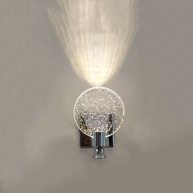 Nordic Crystal Bubble 1-Light LED Wall Sconce Lamp