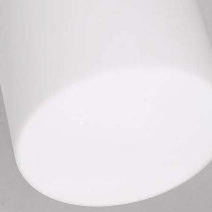 Modern Nordic Minimalist Wood Circular Square 1-Light Semi-Flush Mount Ceiling Light
