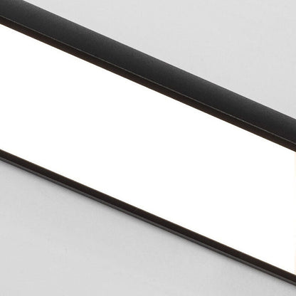 Modern Minimalist Outdoor Long Bar Aluminum Acrylic Waterproof LED Wall Sconce Lamp For Outdoor