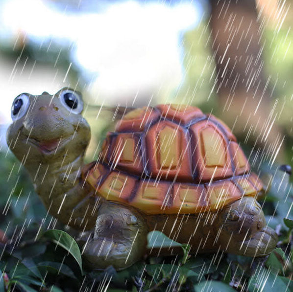 Contemporary Creative Resin Solar Animal Shape Waterproof LED Garden Lawn Landscape Light for Garden