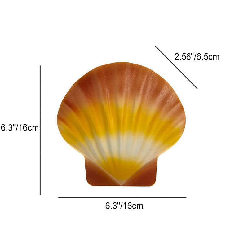 Contemporary Creative Shell Design Aluminum LED Waterproof Wall Sconce Lamp