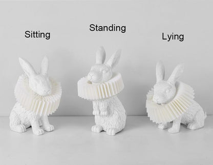 Modern Creative Resin Rabbit LED 1-Light Table Lamp