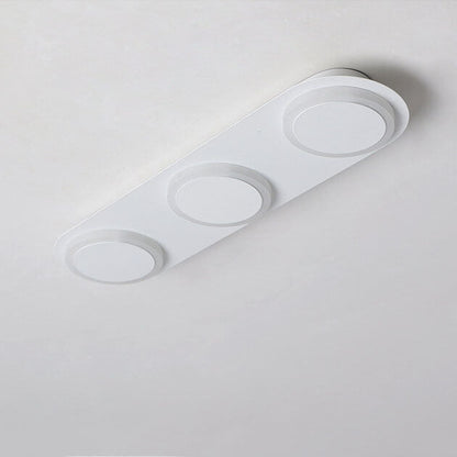 Minimalist Long Bar 3/4/5 Light  LED Flush Mount Ceiling Light