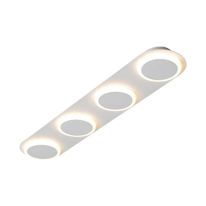 Minimalist Long Bar 3/4/5 Light  LED Flush Mount Ceiling Light