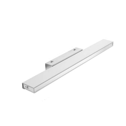 Modern Minimalist Rectangular Column Stainless Steel Anti-Fog Vanity Light LED Wall Sconce Lamp For Bathroom & Living Room
