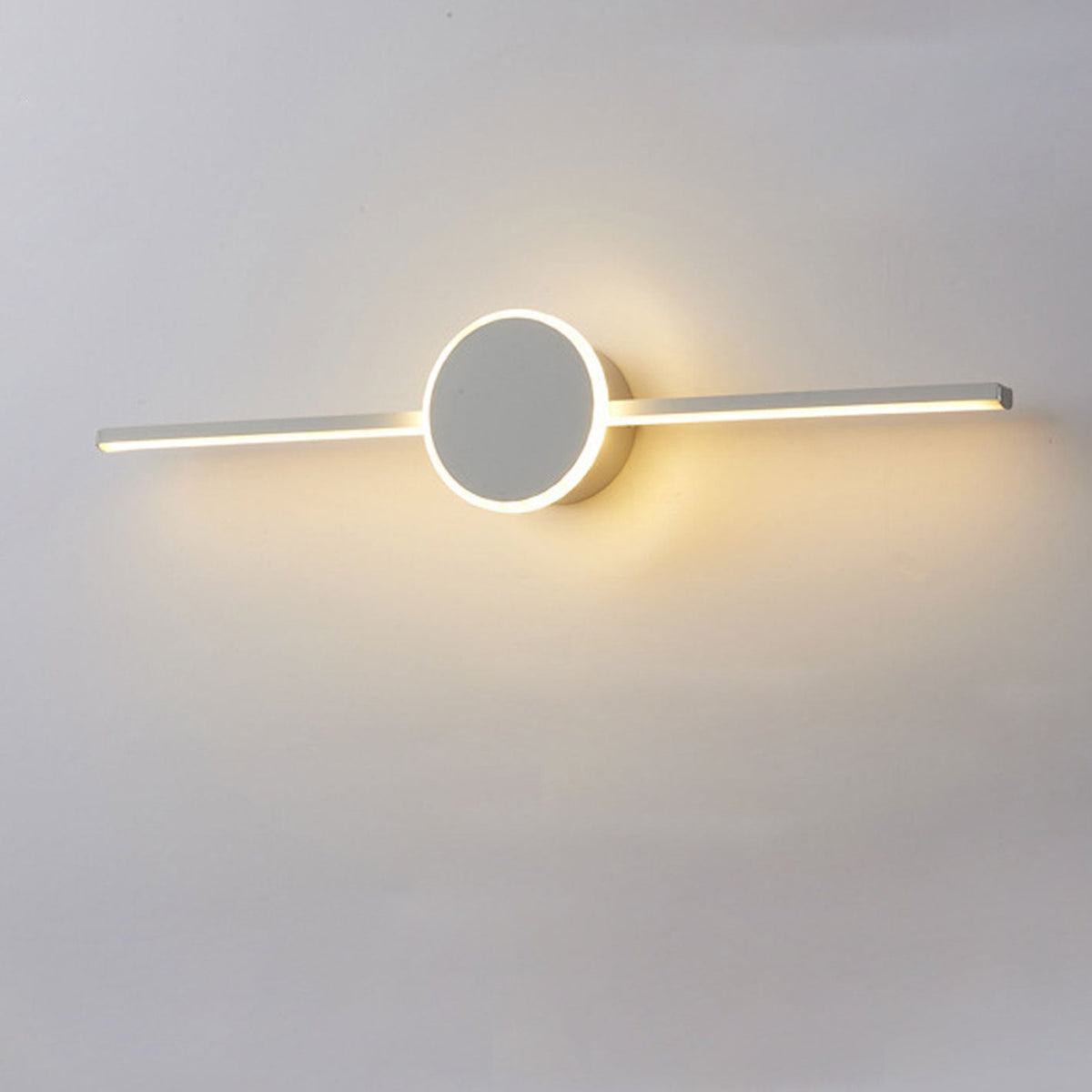 Nordic Minimalist Long Disc LED Vanity Light Wall Sconce Lamp
