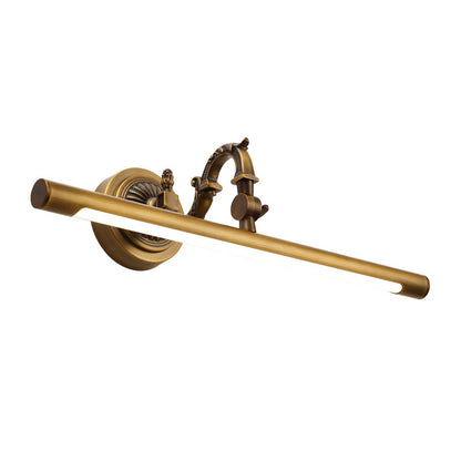 Traditional Vintage Long Copper PC LED Wall Sconce Lamp Vanity Light For Bathroom