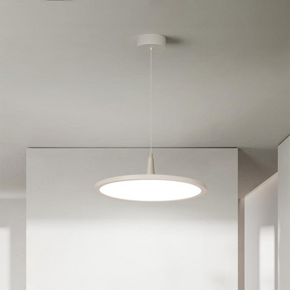 Modern Minimalist Aluminum Round Shape LED Pendant Light For Dining Room