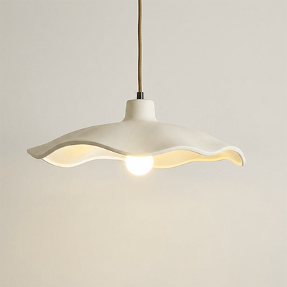 Japanese Vintage Flower Shape Lampshade Cement 1/2/3-Light Island Light Chandelier