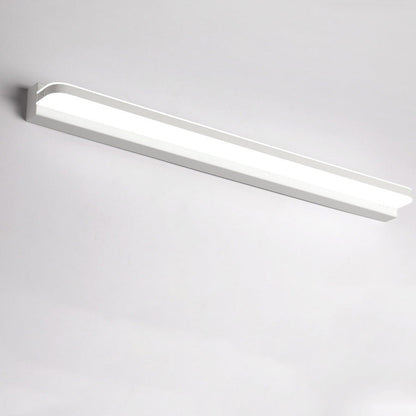 Modern Minimalist Waterproof Rectangular Iron Acrylic LED Vanity Light Wall Scone Lamp For Bathroom