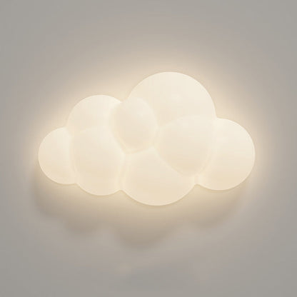 Modern Minimalist Stars Cloud Leaf Hardware PE LED Wall Sconce Lamp For Living Room