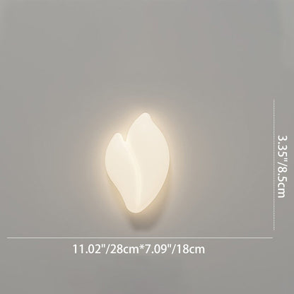 Modern Minimalist Stars Cloud Leaf Hardware PE LED Wall Sconce Lamp For Living Room
