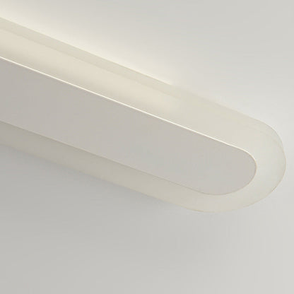 Modern Minimalist Rectangle Long Line Iron Acrylic LED Wall Sconce Lamp For Living Room