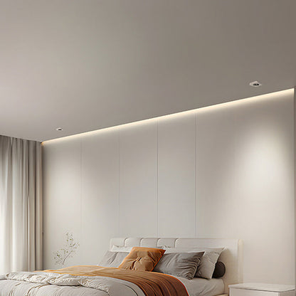 Modern Minimalist Iron Square Rectangular Honeycomb Network Ultra-thin Spotlight Downlight LED Flush Mount Ceiling Light For Hallway