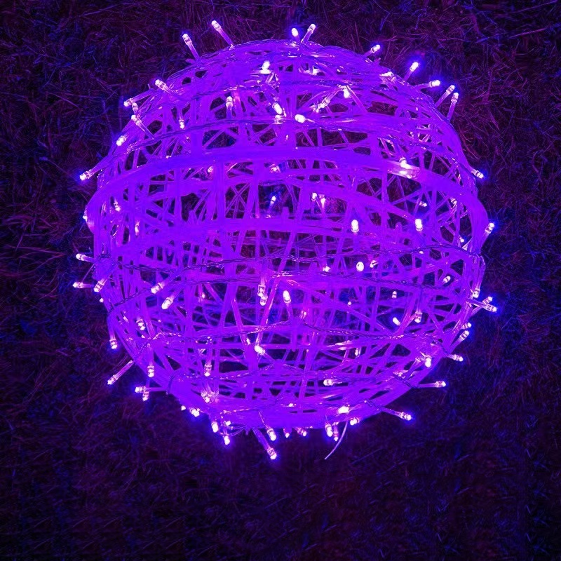 Modern Art Deco Waterproof PVC Hanging Ball Decoration LED Outdoor Pendant Light Outdoor Light For Garden