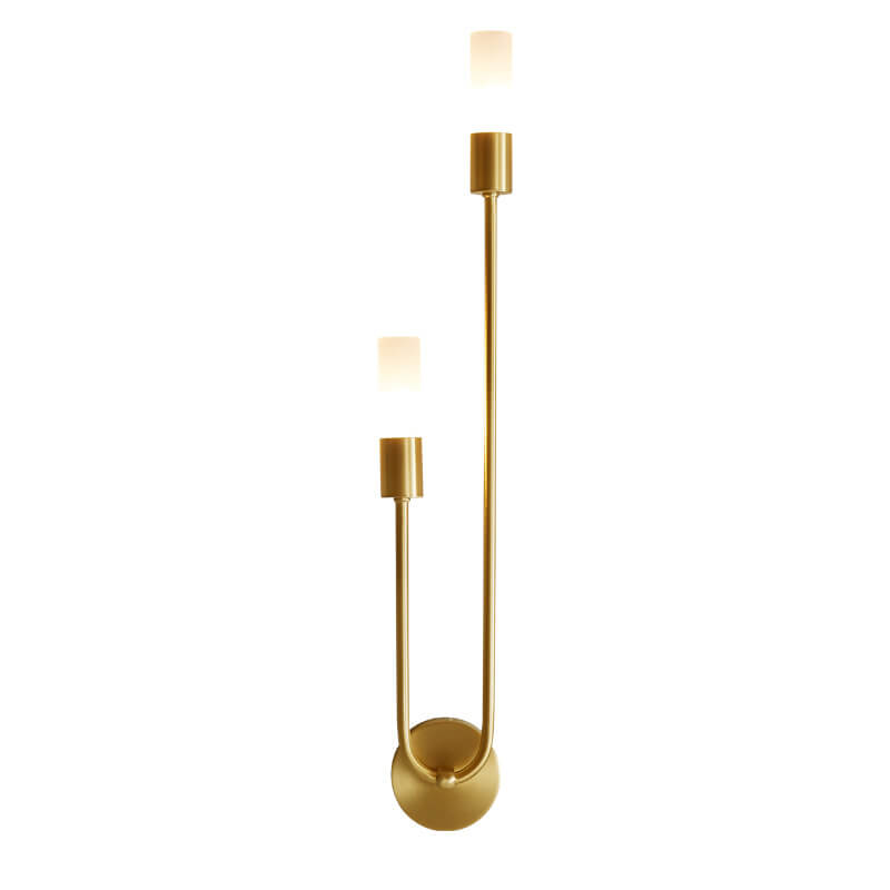 Nordic Minimalist U-Shaped 2-Light Wall Sconce Lamps