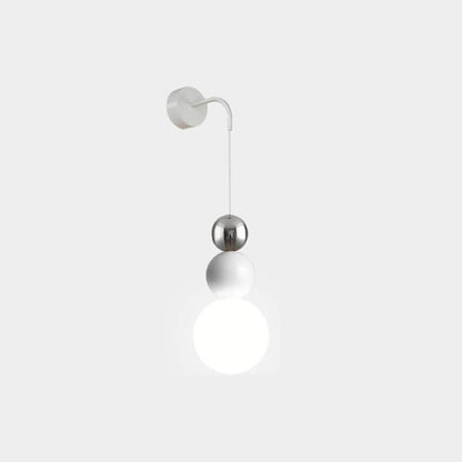 Modern Minimalist Personality Iron Gourd 1-Light Wall Sconce Lamp For Bedroom