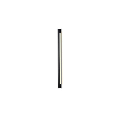 Modern Simplicity Long Strip Iron Silicone LED Wall Sconce Lamp for Living Room